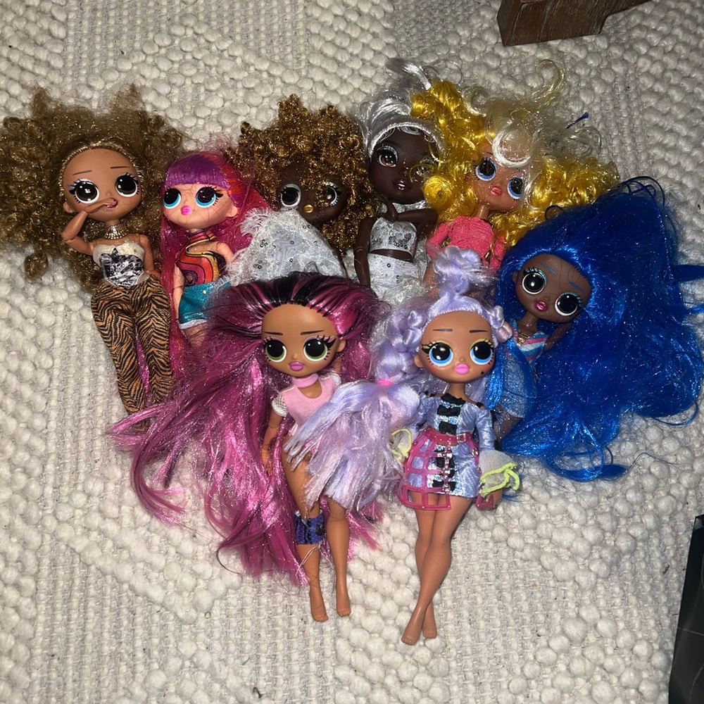 L.O.L. Surprise! Dolls with Pink, Blue, and Gold Hair